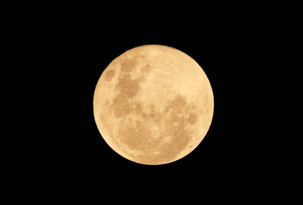istock Full blood moon on the dark night 1126314249