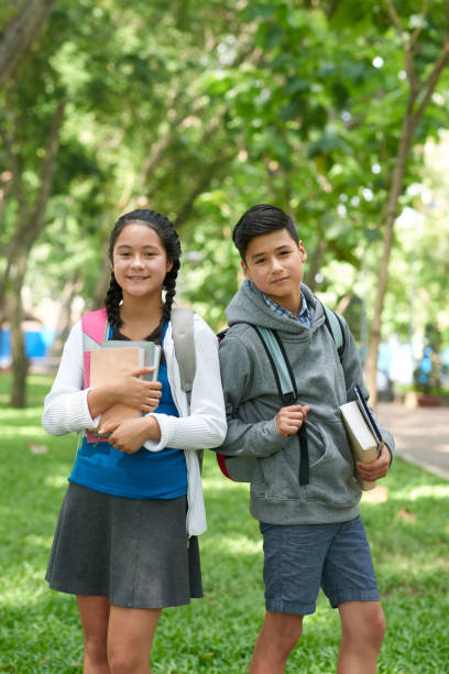 istock Brother and sister on campus 1126316123
