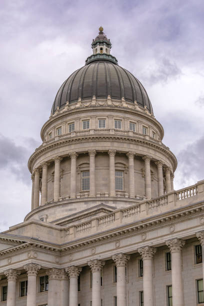 istock Scenic view of the Utah State Capital Building 1126332332
