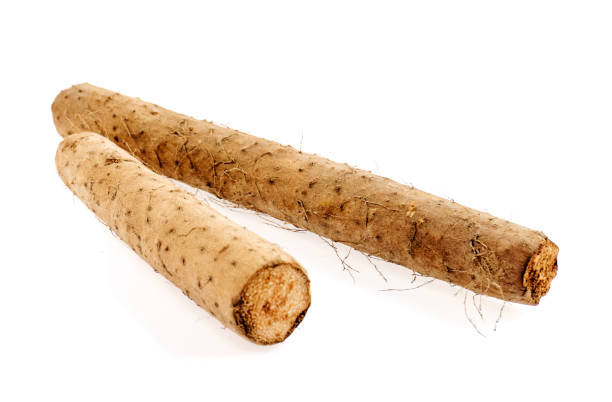 istock yam isolated on white background. 1126341558