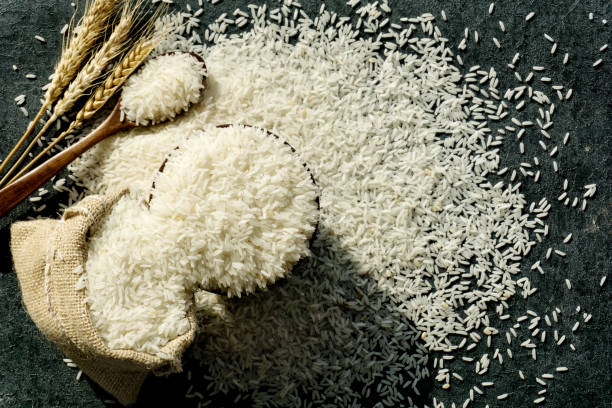 istock rice in a wooden bowl 1126345349