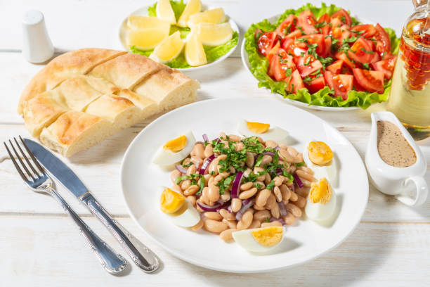 istock Oriental piyaz bean salad with. 1126355198
