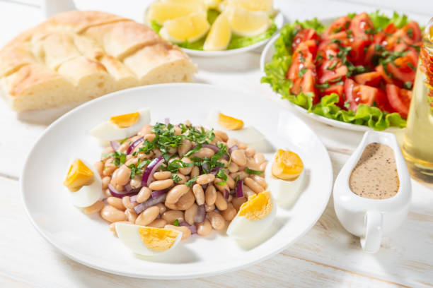 istock Oriental piyaz bean salad with. 1126355204
