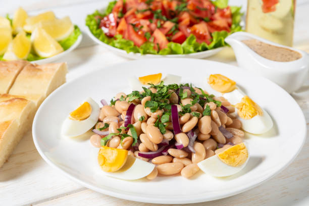 istock Oriental piyaz bean salad with. 1126355270