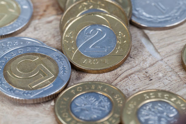 istock Polish zloty coins 1126355398