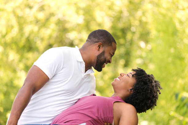 istock Loving African American couple. 1126381174