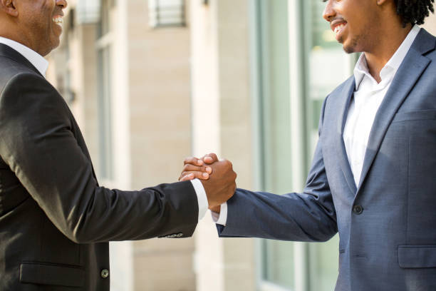 istock African American businessmen shaking hands 1126382477
