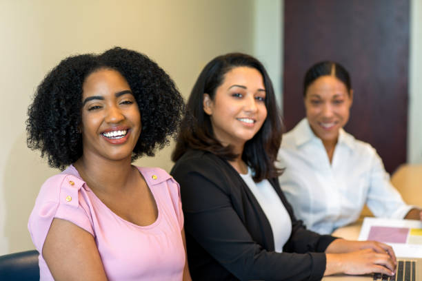 istock Diverse group of women at work 1126383211