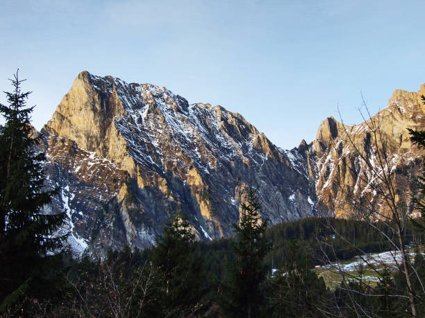 istock The first snow on the Alvier group mountain range 1126387392