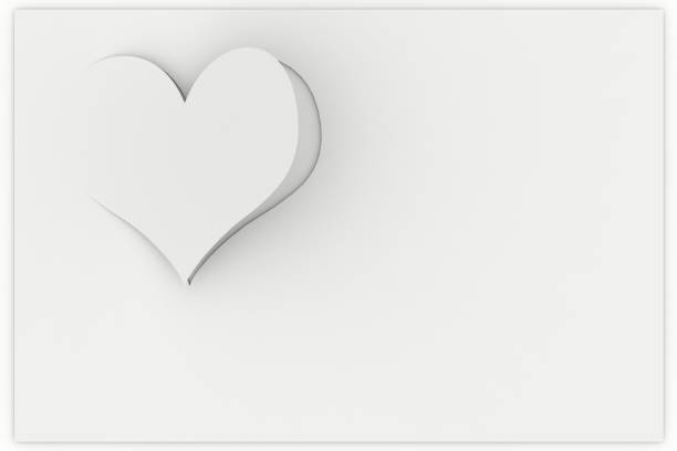 istock Valentine's day love heart card - 3D illustration 1126387625