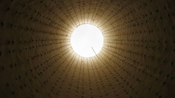 istock Torch of the closed type, look from within 1126388206