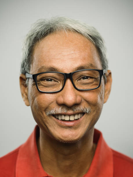 istock Real chinese senior man with excited expression 1126388207