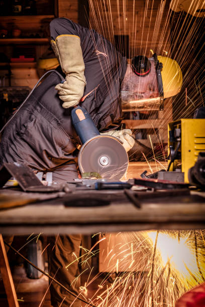 istock Manual Worker Working In Factory 1126390365