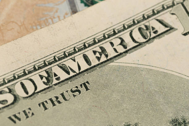 istock US hundred  Dollar elements , super macro, close up photo 1126396858