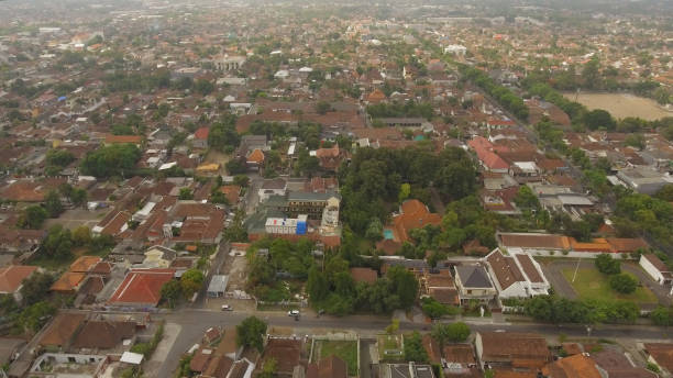 istock aerial view Yogyakarta, Indonesia 1126404372