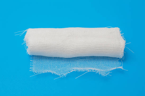 istock medical bandage on a blue background concept 1126413875