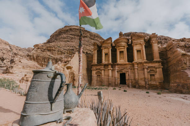 istock Scenic view  of Monastery in Petra 1126414205