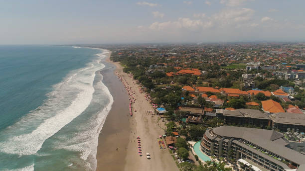 istock Aerial view beach, Bali, Kuta 1126418433