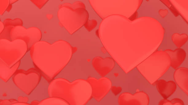 istock Hearts background for Valentines day 1126424225