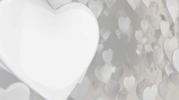istock Hearts background for Valentines day 1126424348