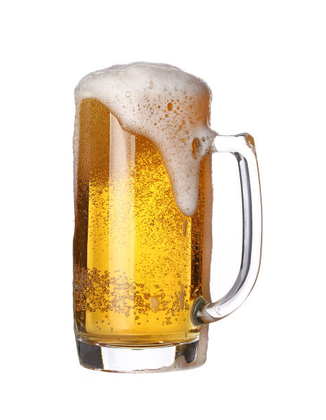 istock Close-Up Of Beer Glass Against White Background 1126428099