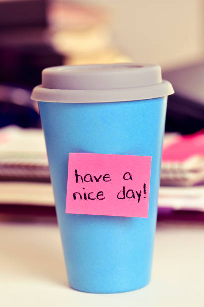 istock text have a nice day in a cup of coffee or tea 1126434670