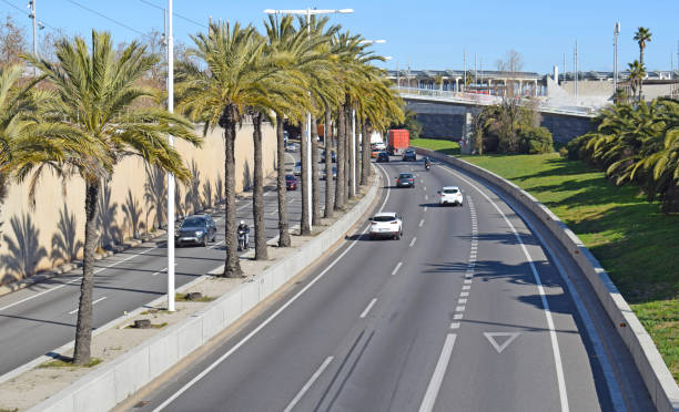 istock Ronda de Litoral in Barcelona 1126437615