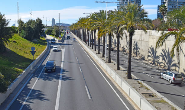 istock Ronda de Litoral in Barcelona 1126437641