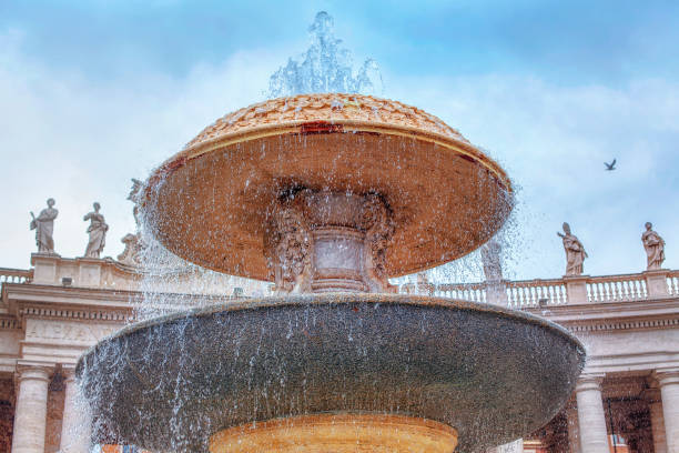 istock Twin Fountain of St. Peter 1126439646