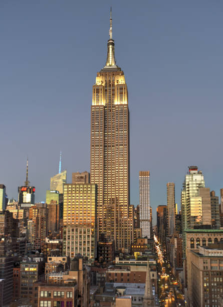 istock New York City skyline  at sunset 1126440227