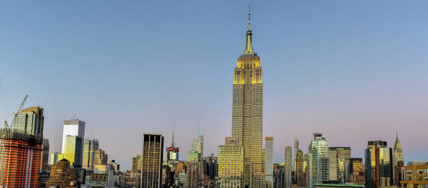 istock New York City skyline  at sunset 1126441093