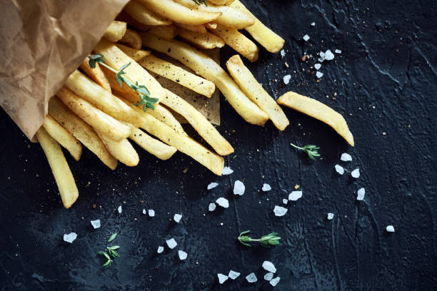 istock French fries with salt 1126444391