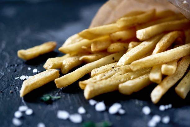 istock French fries with salt 1126444397