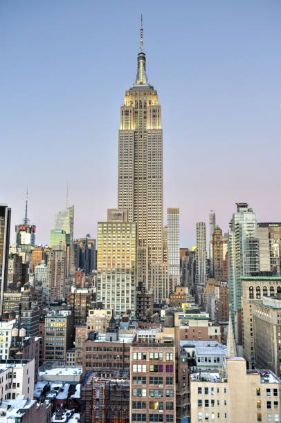 istock New York City skyline  at sunset 1126450757