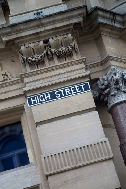 istock High Street Sign 1126455205