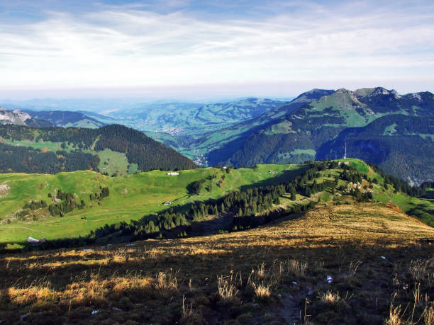 istock Panoramic view from the top of Selun in the Churfirsten mountain range 1126463301