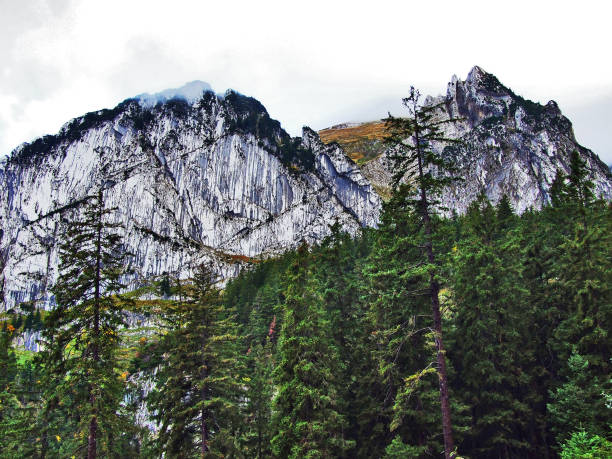 istock Stones and rocks from the mountain massif Alpstein 1126467119