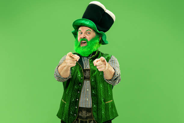 istock A man in a leprechaun hat at studio. He celebrates St. Patrick's Day. 1126471493