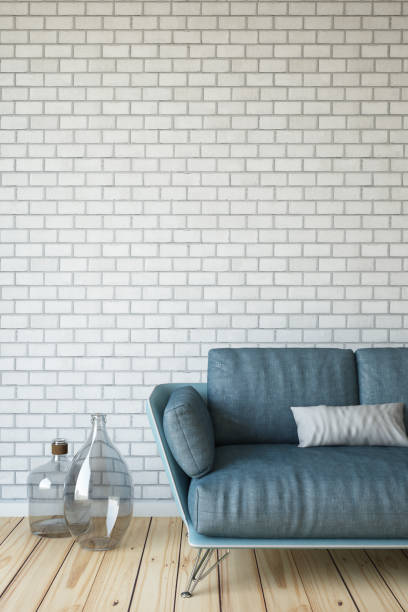 istock Modern Living Room with Sofa and Decorations 1126475149