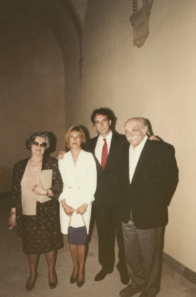 istock Just married with parents in 1968 1126476830