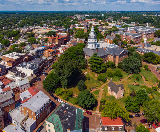 istock Maryland Statehouse Aerial 1126484149