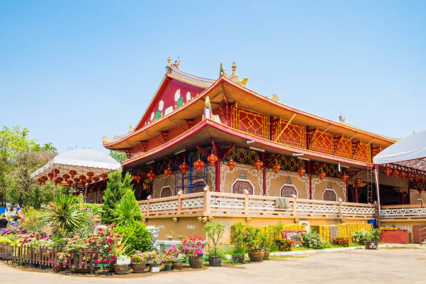 istock Chapel temple colorful medthathum thai chinese 1126489224