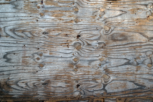 The old wooden background