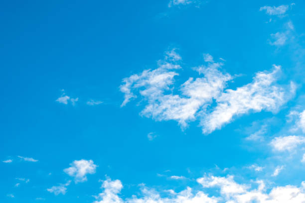 istock Blue sky with white clouds. Daytime and good weather 1126497084