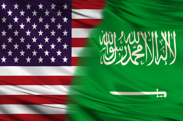 istock america and saudi arabia flags 1126500803