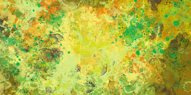 istock Grunge light yellow green art abstract background for web and print 1126506304
