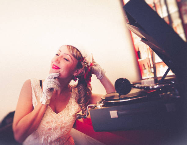 istock La Belle and the gramophone 1126511393