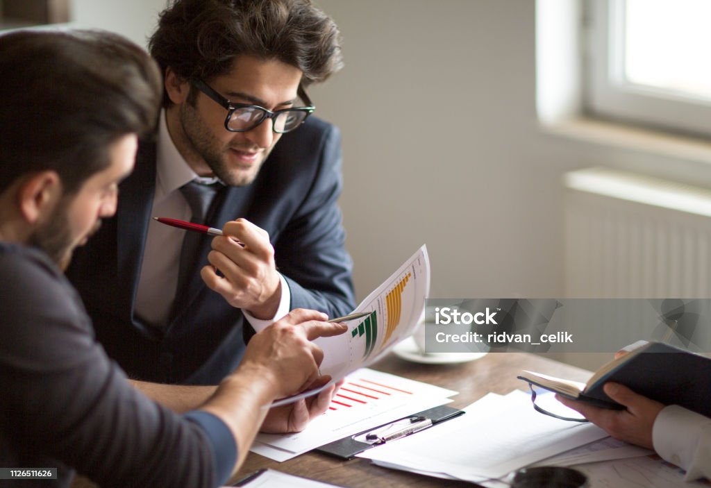 Business People meeting Planning Strategy Analysis Concept laptop meeting with technology Accountancy Stock Photo