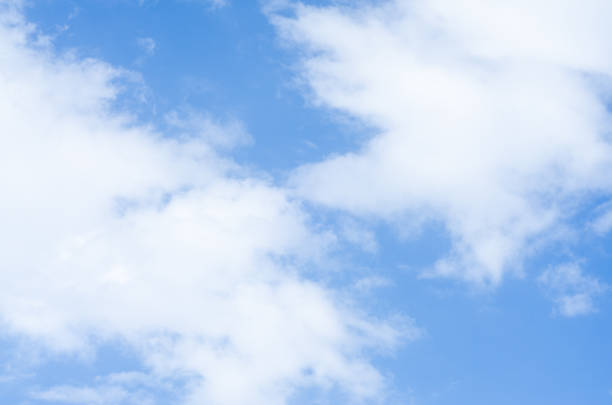 istock Blue Sky with a blanket of white clouds 1126518618