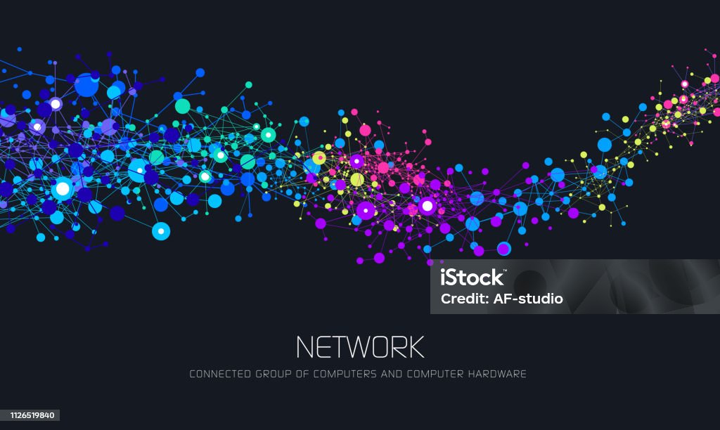Additonal Network Types Background Image Abstract Network Background Stock Illustration - Download Image Now ...